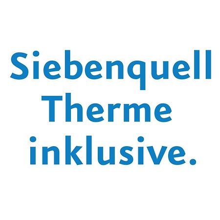 Siebenquell Gesundzeitresort Weißenstadt Екстериор снимка